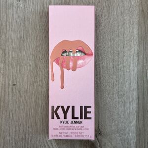 Kylie Jenner One Wish 800 Matte Color Liquid Lipstick & Lip Liner Makeup Set NIB